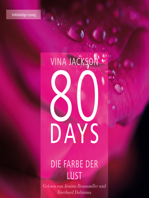 Title details for 80 Days--Die Farbe der Lust by Vina Jackson - Wait list